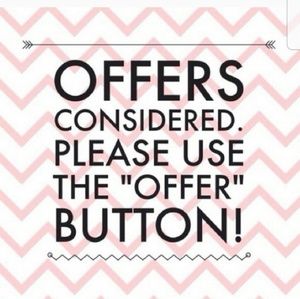 Send reasonable offers please